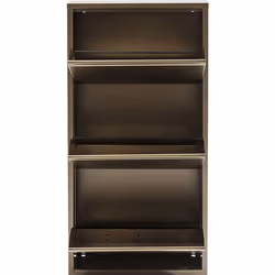 KARE Design 82547 Organisateur pour chaussures Fermé Bronze