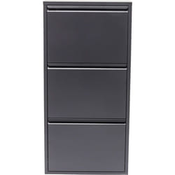KARE Design 82565 Organisateur pour chaussures Fermé Noir