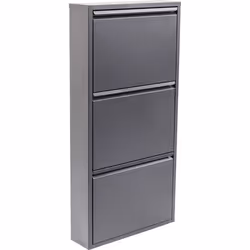 KARE Design 82565 Organisateur pour chaussures Fermé Noir