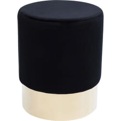 KARE Design Cherry tabouret Polyester, Acier Noir