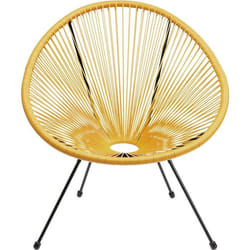 Fauteuil de jardin Acapulco jaune Kare Design