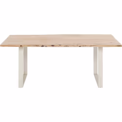 Table Harmony acacia argent 160x80cm Kare Design