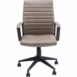 Chaise de bureau pivotante Labora taupe Kare Design