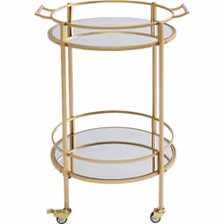 KARE Design Emilia Table basse Forme arrondie 4 pieds