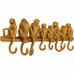KARE Design Monkey Hook Intérieure Crochet universel Or