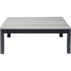 Table basse de jardin dépliante Happy Day noire Kare Design