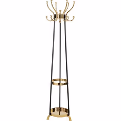 Portemanteau Luna noir et doré Kare Design