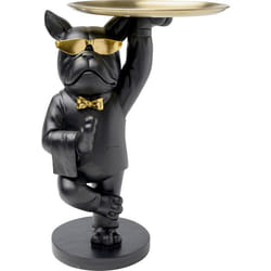 KARE Design 86932 Table de nuit et table de chevet Noir, Or