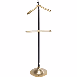 KARE 87218, Valet de nuit, Acier, Noir, Or, 440 mm, 320 mm, 1300 mm