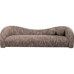 Canapé Livia Melange 3 places marron Kare Design