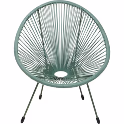 Fauteuil de jardin Acapulco Mono vert Kare Design
