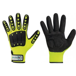 ELYSEE 1 paire de gants Resistant jaune vif / noir taille 9 - 0881-09H