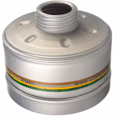 Raccordement : Rd40 UE : 1 pce Ce filtre à gaz a un raccord à visser Rd40 et est compatible avec le masque Dräger X-plore 630 ...