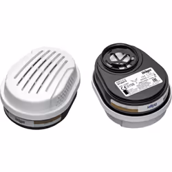 Le filtre combiné à baïonnette Dräger X-plore convient à tous les demi-masques et masques complets Dräger avec raccord à baïo ...