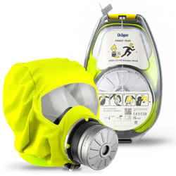 Drager - Dräger parat 7530 Cagoule d'évacuation industrielle & incendie Cagoule auto-sauveteur avec filtre combiné abek co P3