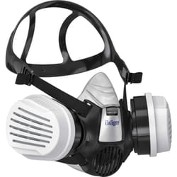 Drager - Dräger X-plore 3300 Demi-Masque de Protection respiratoire adapté aux substances Chimiques, gaz, vapeurs Kit avec 2 filtres A1B1E1K1 hg P3
