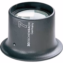 Informations techniques Couleur : anthracite Diamètre lentilles : 25 mm Grossissement : 5 x Loupe d'horloger 5,0 x 25 mm Si l ...