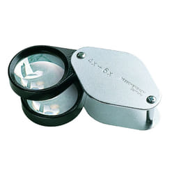 Eschenbach 1187 loupe 10x Noir, Chrome