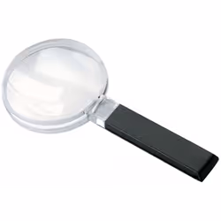 Bikonvexlupe • Dans la version en plastique de haute qualité • Biconvexe PXM lentille léger avec un revêtement antistatique p ...