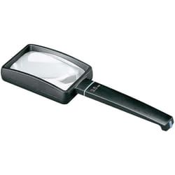 2655750 Loupe à main Grossissement: 3.5 x Lentille: (l x l) 75 mm x 50 mm noir C96417 - Eschenbach