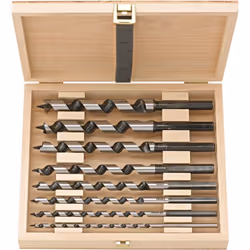 Perceuse de serpent-kit-LEWIS • Aciers à outils • Fraisage avec spirale ronde • Pour le forage de trous profonds en bois dur  ...