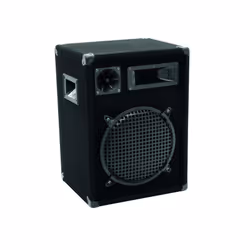 Omnitronic DX-1022, 3-voies, 1.0 canaux, Avec fil, 200 W, 50 - 18000 Hz, Noir