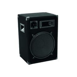 Omnitronic DX-1222 haut-parleur 3-voies Noir Avec fil 300 W