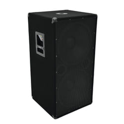 Omnitronic 11037751 subwoofer/caisson de basses Noir Caisson de basse passif 600 W