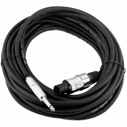 Description : C&;ble de sonorisation professionnel pour une bonne connexion entre l'amplificateur et le haut-parleur. Détails ...