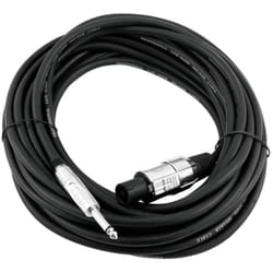 Omnitronic - Câble de connexion pa 3m fiche jack fiche câble haut-parleur AC-225 30225400