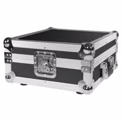 Roadinger 30122077 Etui équipement audio Disques Boîtier rigide Contre-plaqué Noir, Argent - Vue supplémentaire 2