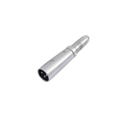 Adaptateur XLR - OMNITRONIC - 37796 - Jack Mono - Gris - Audio