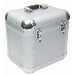 Roadinger 30110029 Etui équipement audio Disques Boîtier rigide Contre-plaqué Argent