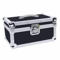 Roadinger 30109895, Mallette de transport, Contre-plaqué, 5,5 kg, Noir, Argent
