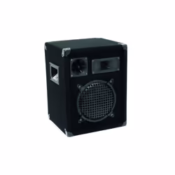 Omnitronic DX-822, 3-voies, 1.0 canaux, Avec fil, 150 W, 50 - 18000 Hz, Noir