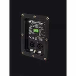 Omnitronic 11037745 subwoofer/caisson de basses Noir Caisson de basse actif 400 W - Vue supplémentaire 4