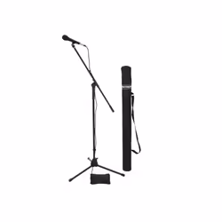 Omnitronic 13995010, Microphone de scène/direct, Cardioïde, Dynamique, Avec fil, XLR-3, Noir
