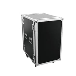 Roadinger 3010980M Etui équipement audio Amplificateur Boîtier rigide Aluminium Noir, Argent