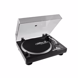 Omnitronic BD-1390, Platine dj à entrainement courroie, 33 1/3,45 tr/min, -10 - 10%, 0,24%, Manuel, 15 dB
