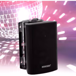 Description Enceinte murale OMNITRONIC WP-3S ELA Idéal pour la sonorisation dans les restaurants, bars, discothèques, magasin ...