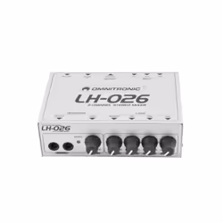 Omnitronic 10355026 table de mixage audio 3 canaux 20 - 20000 Hz Blanc