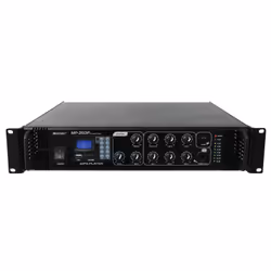 Omnitronic 80709645, 350 W, A/B, 0,5%, 85 dB, 80 - 14000 Hz, Bornes à vis