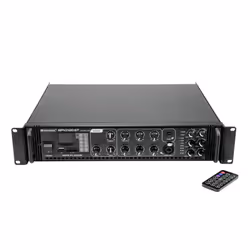 Omnitronic 80709783, 120 W, A/B, 0,5%, 85 dB, 80 - 16000 Hz, Bornes à vis