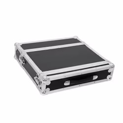 Roadinger 30126020, Boîtier rigide, Aluminium, Noir, Argent, Monochromatique, 2U, OMNITRONIC VHF-450, UHF-500, UHF-204