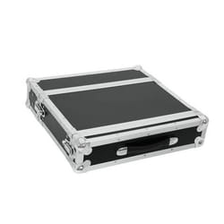 Roadinger 30126020 Etui équipement audio Boîtier rigide Aluminium Noir, Argent