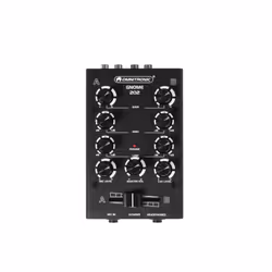 Omnitronic GNOME-202, 2 canaux, 6 W, Noir