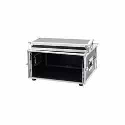Roadinger 30107204 Etui équipement audio Boîtier rigide Aluminium Noir, Argent