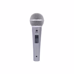 Omnitronic MIC 85S, Microphone de scène/direct, -54 dB, 50 - 16000 Hz, 500 Ohm, Cardioïde, Dynamique