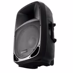 Omnitronic VFM-208A, 2-voies, 1.0 canaux, Avec fil, 80 W, 75 - 20000 Hz, Noir