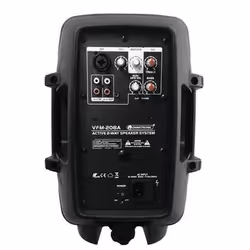 Omnitronic VFM-208A haut-parleur 2-voies Noir Avec fil 80 W